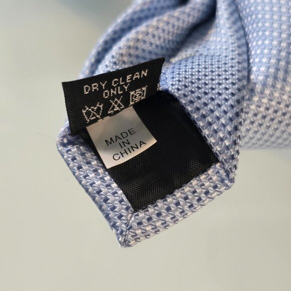 PUCCINI Bows-N-Ties Men's Necktie Solid Textured Microfiber Matte Tie 3.25 In - Picture 6 of 8